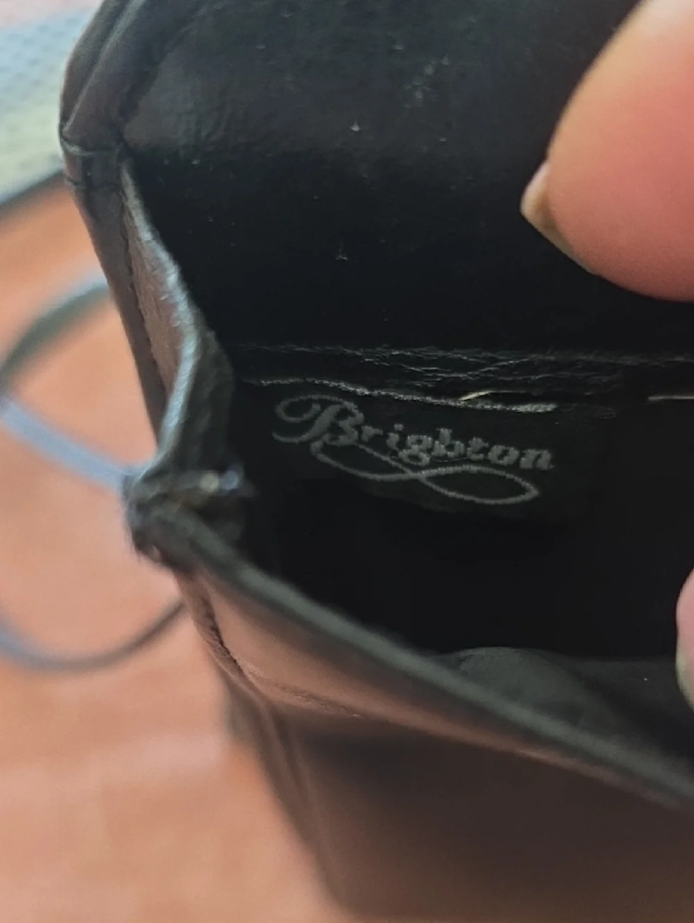 Brighton leather phone